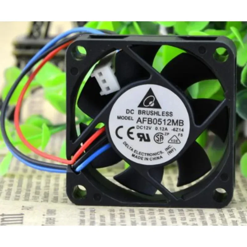 

New CPU Fan For DELTA AFB0512MB DC 12V 0.12A 5015 5CM Double Ball Cooling Fan 50*50*15mm