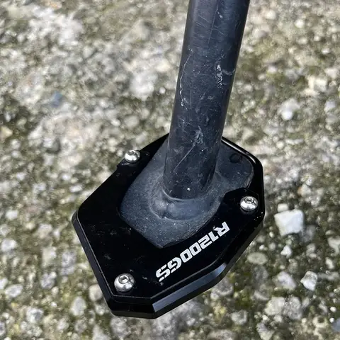 För BMW R1200GS 2007-2011 2012 R 1200 GS adv Adventure 2008-2011 2012 Motorcykel Aluminium Sidostöd Kickstöd Förstora Stöd 6 best sales BMW 1200 GS 2008 - №1