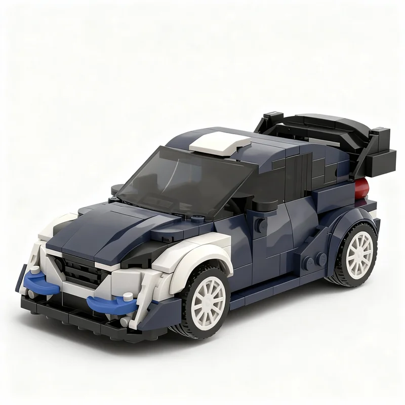 ตัวต่อ MOC City Champions M Sport Forded Fiesta WRC จำนวน 380 ชิ้น ของเล่นตัวต่อเสริมสร้างทักษะ ของขวัญคริสต์มาส ไอเดียของเล่นเสริมพัฒนาการเด็ก