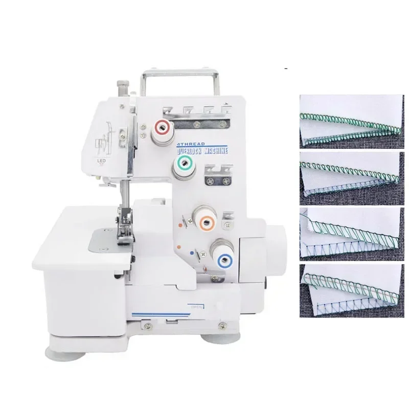 Hot SalesLock Edge Machine, Household Small Four Thread Three Thread Edge Code, Edge Strip Light, Overlock Sewing Machine, Sewin