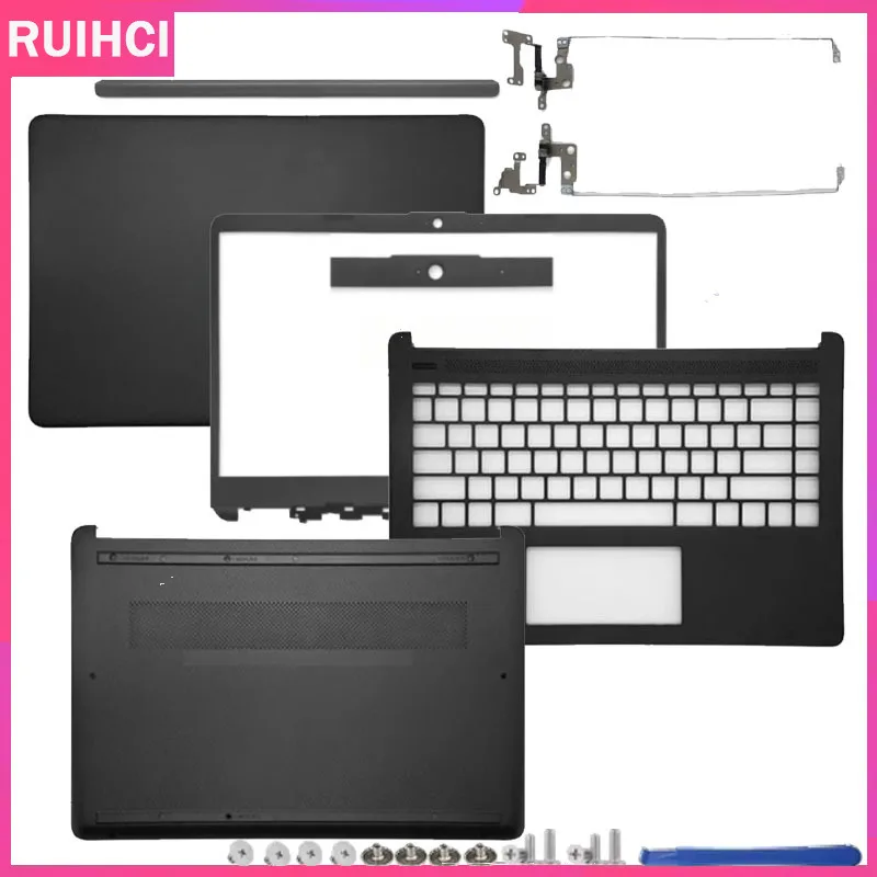 

For 14-DQ 14-DR 14S-DR 14S-FR 14S-FQ TPN-Q221 New LCD Back Cover Front Bezel Palmrest Bottom Case Hinges Top Lower Cover