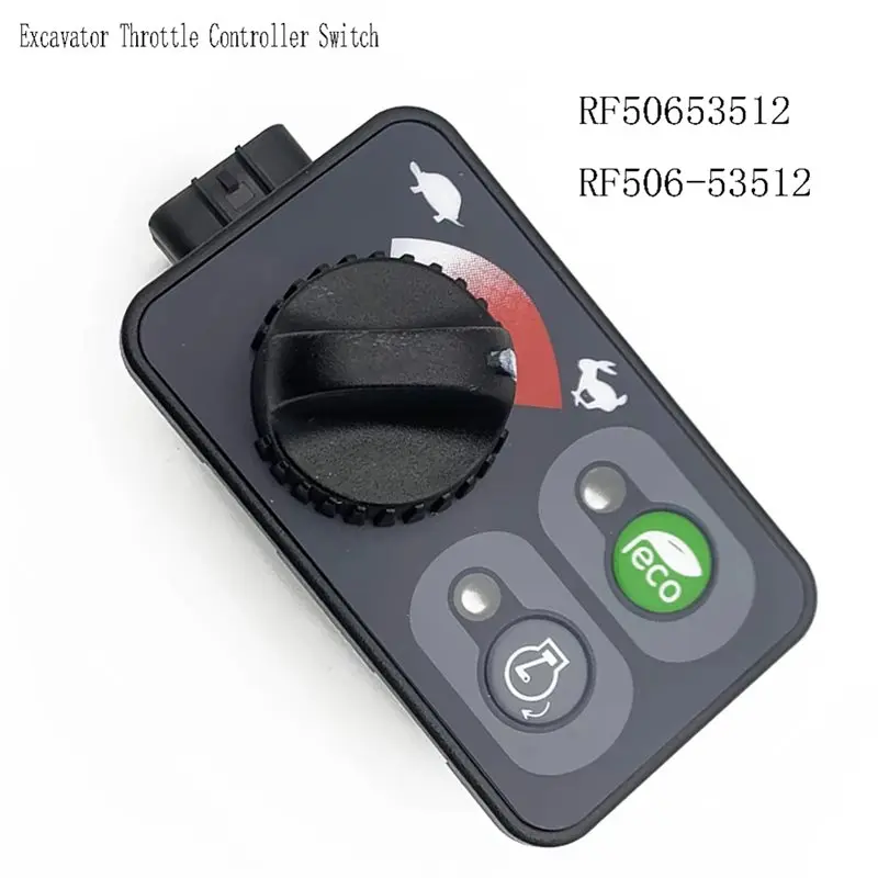 RF50653512 Excavator Throttle Controller Switch RF506-53512 KX175-5 For Kubota U15 17 25 30 35 40 45 50-3-5-N30R