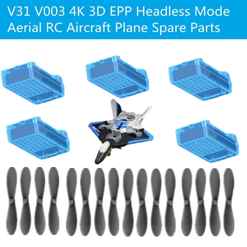 V31 V003 Gravity Induction Remote Control RC Fighter RC Aircraft Plane Spare Parts Accessory 600MAH Battery/Propller/USB