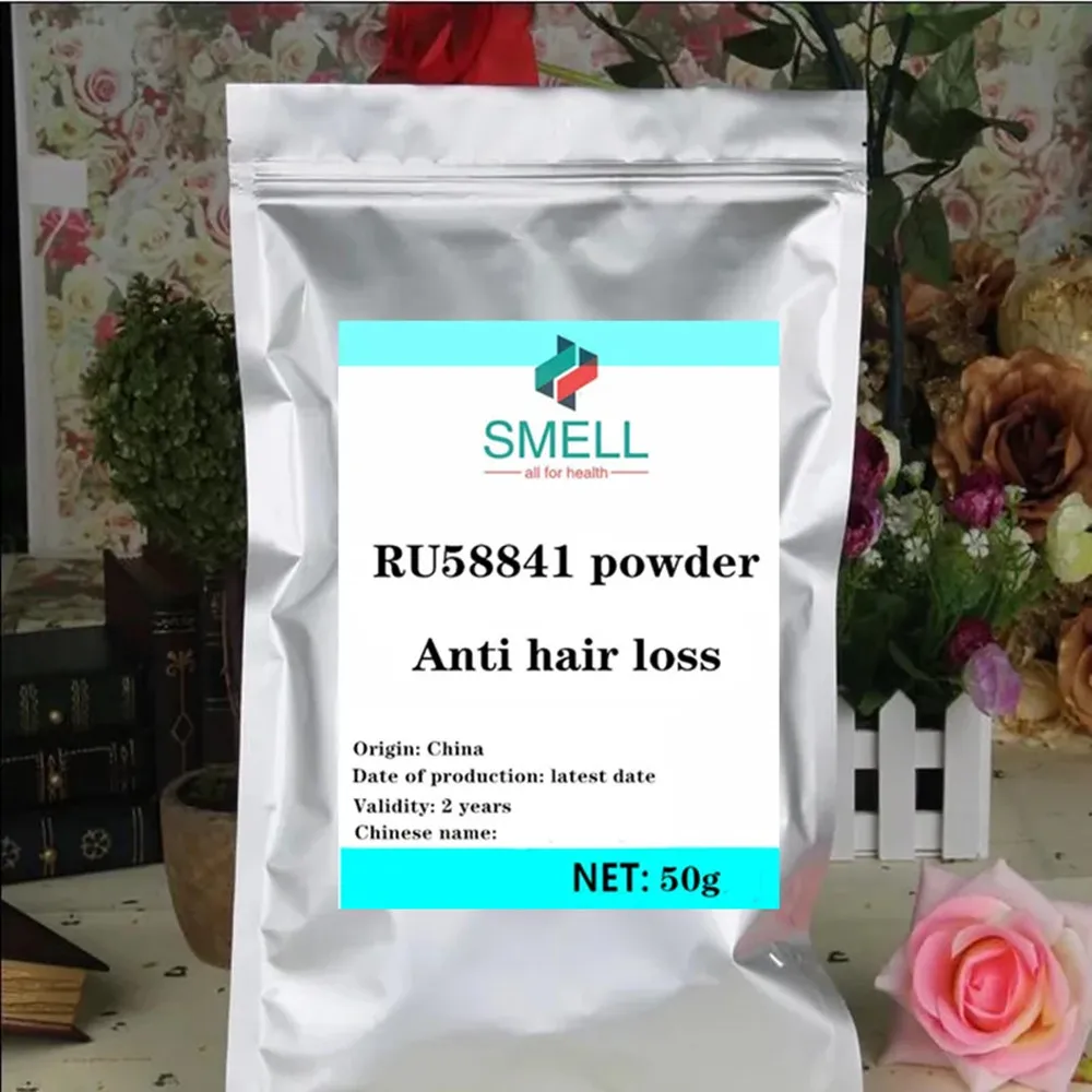 50g-1000g Hot sale RU58841 powder PSK3841 HMR3841 99% CAS 154992-24-2 Anti hair loss Help hair grow