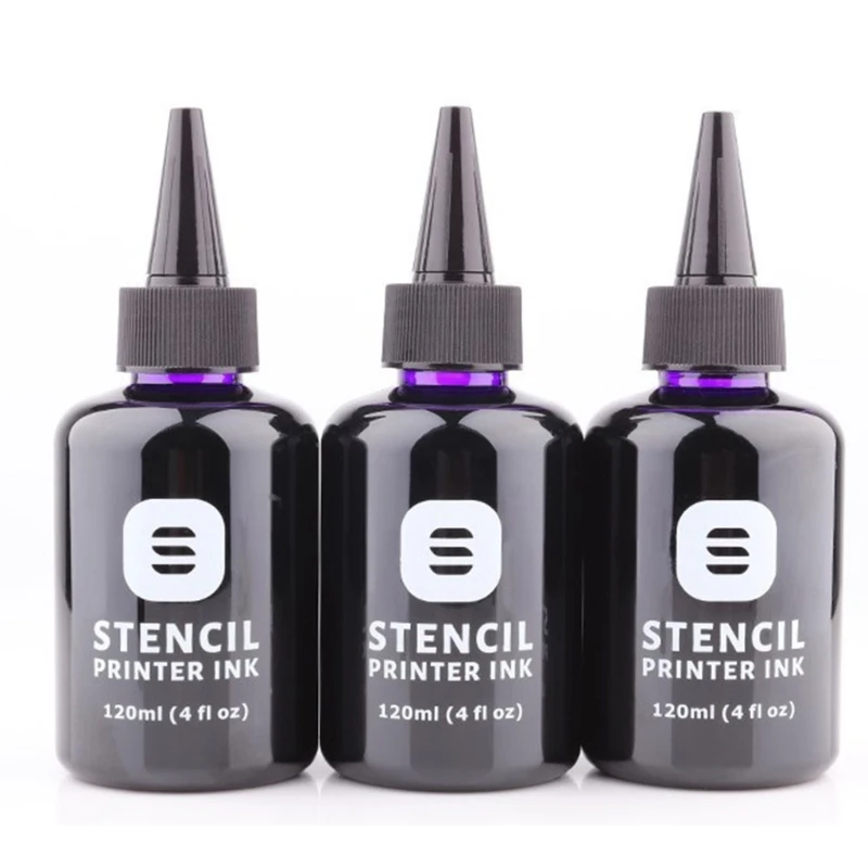 120 مللي حبر طابعة الوشم استنسل لآلات الاستنسل الطابعة النافثة للحبر نقل قطرة الشحن #5