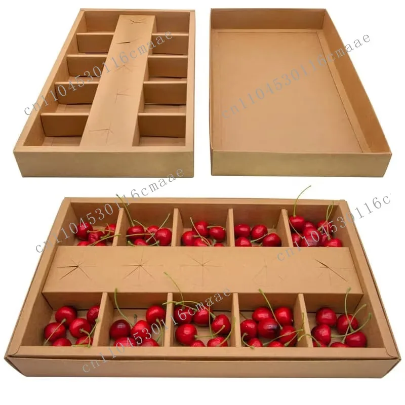 

New Food Display Box, Brunch Packaging Box, Partition, Snacks, Candy Container, Food Box