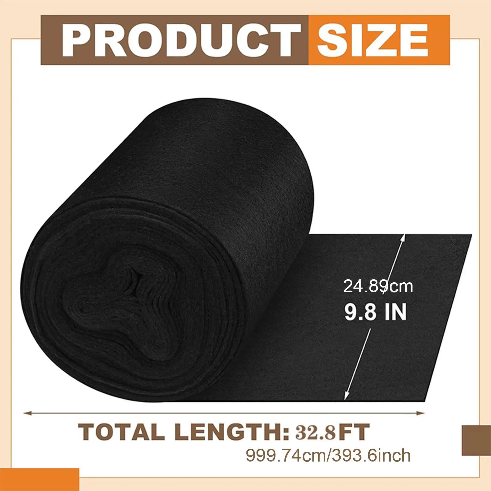 Roof Ridge Vent Mesh Roll Activated Carbon Filter Breathable Rain Snow Blocker for Attic Ventilation