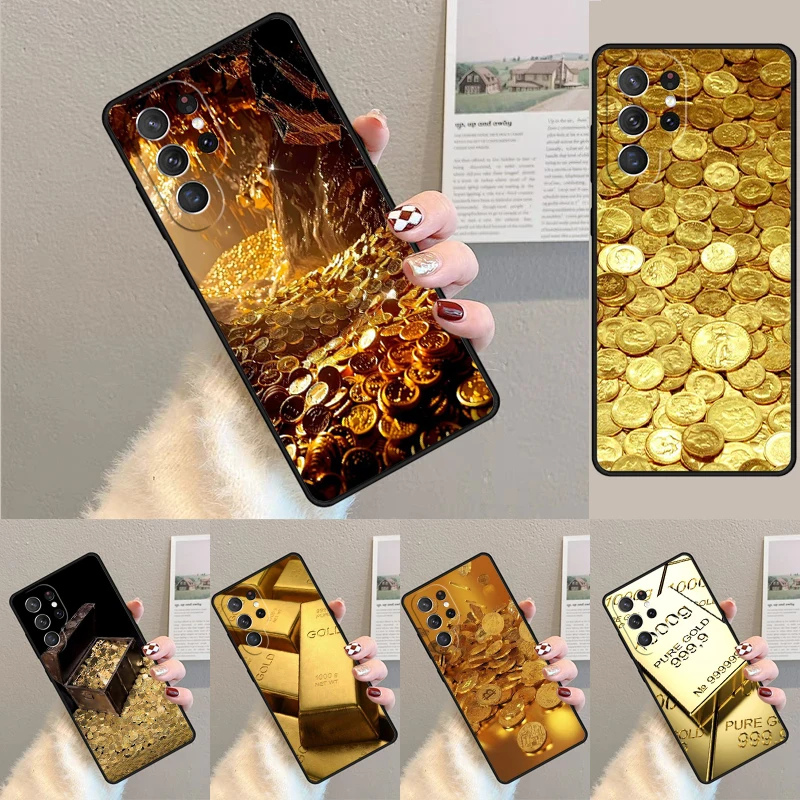 Schweizer Feingold Weiche TPU Handyhülle für Samsung Galaxy Note 10 Pro S26 S25 S24 S23 S22 Ultra Plus S21 FE S20 Cover