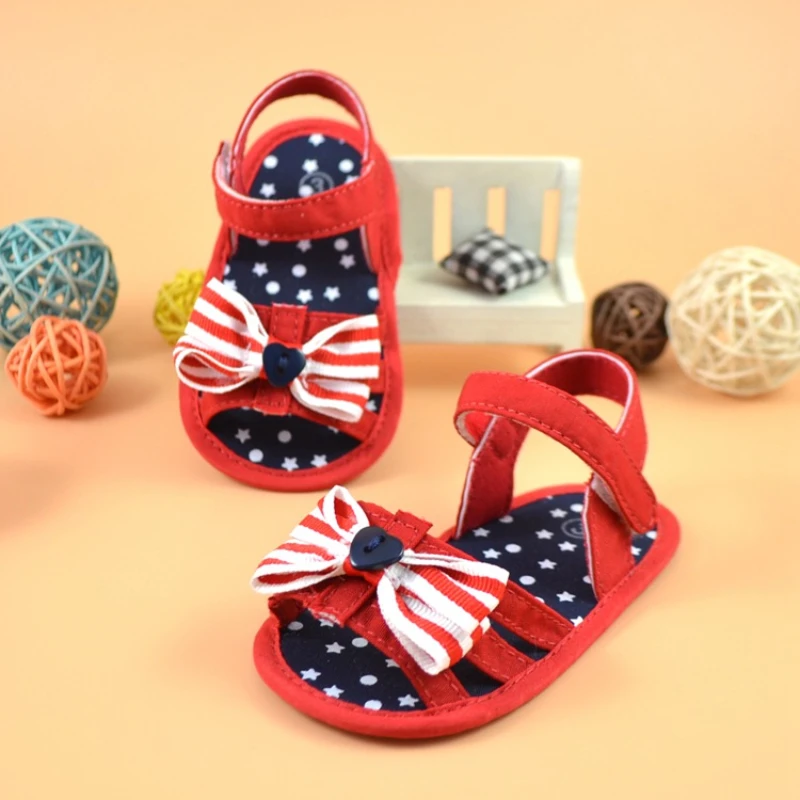 2022 Baby Summer Shoes Newborn Infant Baby Girls Boys Sandals Shoes Solid Non-slip PU Leather Breathable Toddler Shoes 0-18M