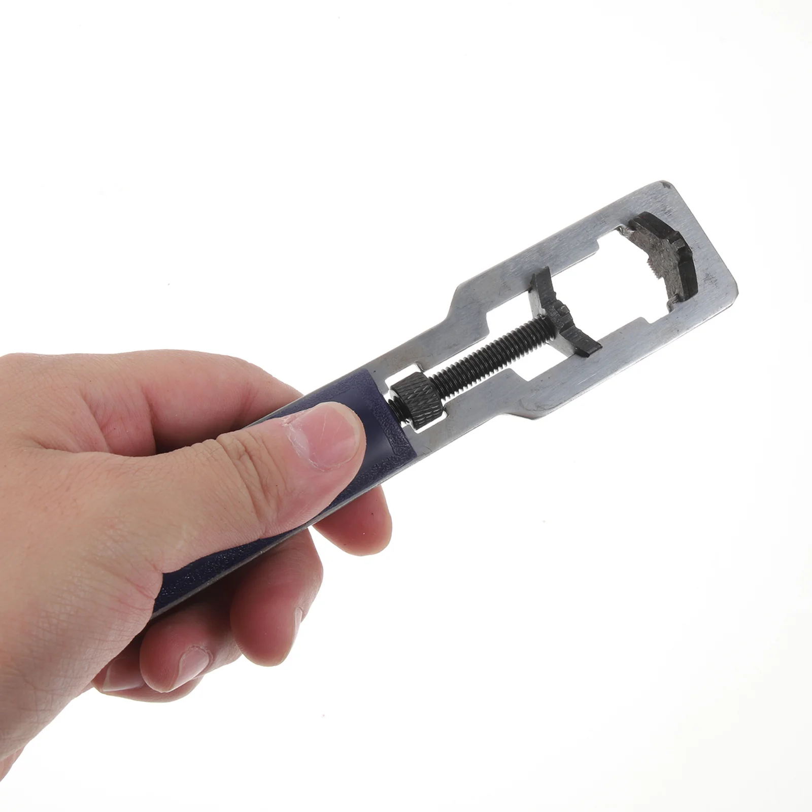 

1Pcs Watch Back Case Opener 36mm Professional Durable Tool Three-Jaw Opening for Watch Repair Home Store Use Portable Blue