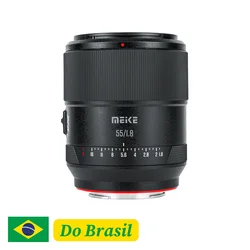 Meike 55mm f1.8 Pro Full Frame Auto Focus STM Lens for Sony E /Z/L Mount Cameras -Low Dispersion&High Resolution