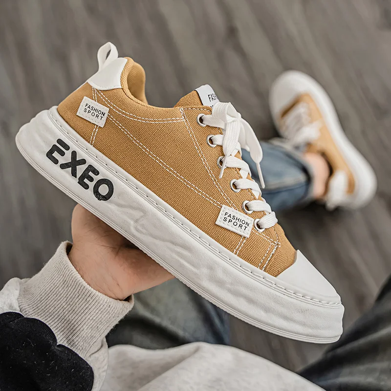 

Модная парусиновая сетчатая подошва, мужская обувь, новая летняя мужская повседневная обувь, удобные дышащие нескользящие кроссовки на толстой подошве, мужские кроссовки