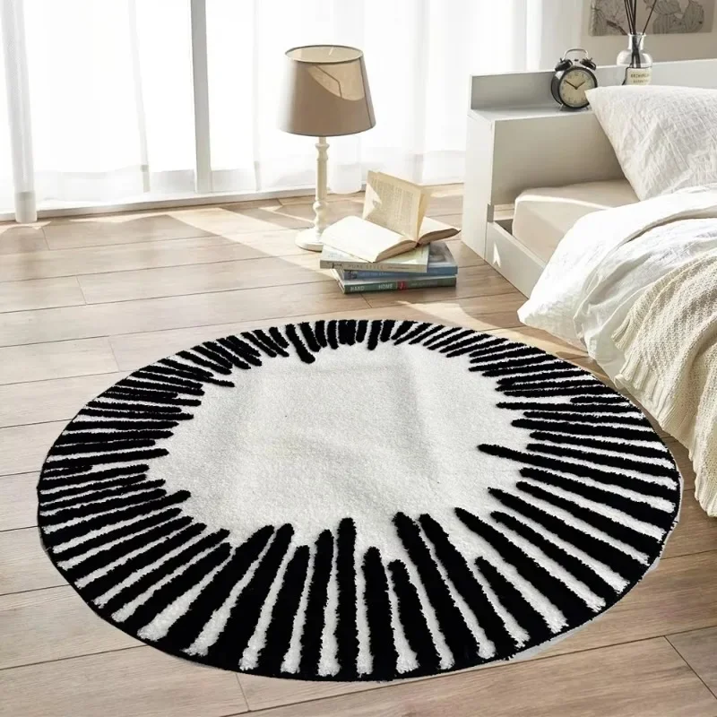 Thickened ultra-fine fluffy soft living room decorative plush pad carpet