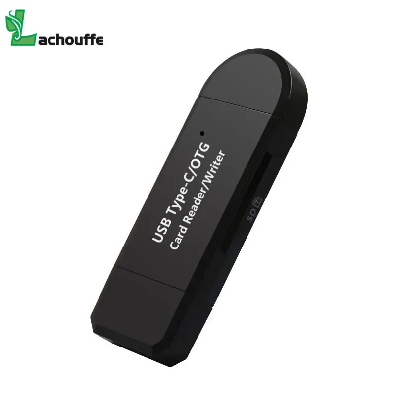 USB 2.0 SD/TF OTG Card Reader Micro SD Card Reader Adapter Type-C Micro USB SD Memory Card Adapter for Type C/Android/PC deveice