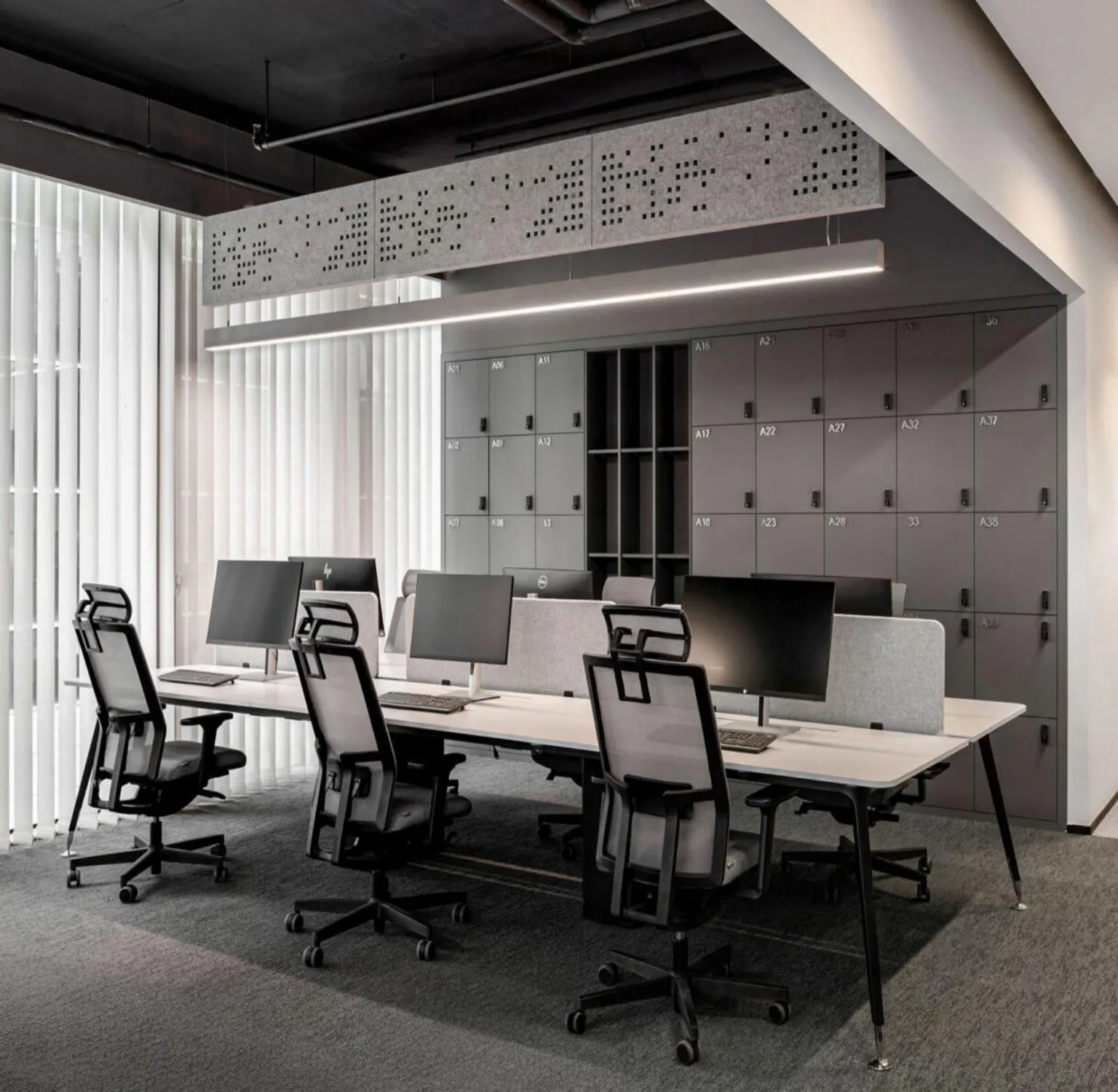 AJJ-B13 Modern Fashion Desk Home Office Large Conference Table with Computer Desk and Chair Set