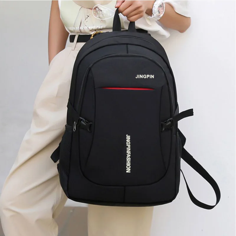 Men's and Women's Casual Canvas Briefcase - Simple Dual-Shoulder Bag - Korean Version - Laptop Travel Bag Fast Shipment