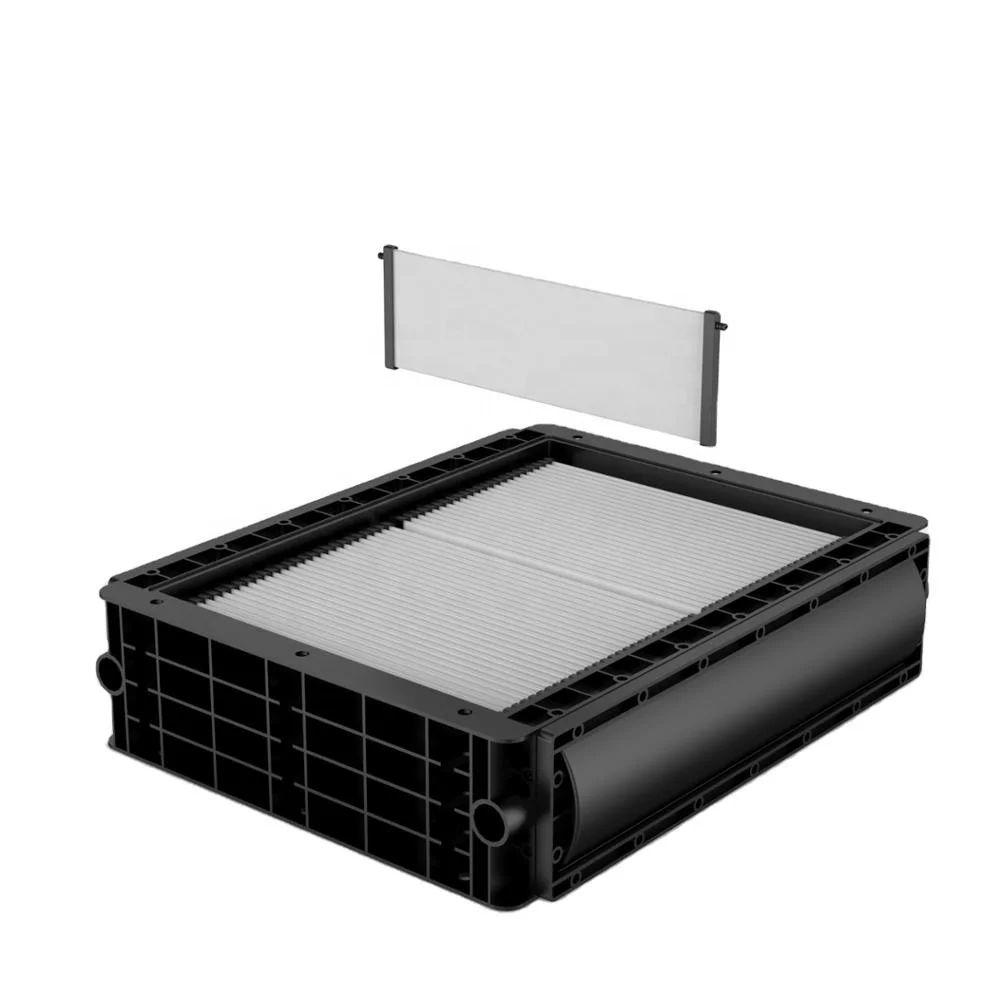 

Wastewater treatment ceramic flat film high throughput