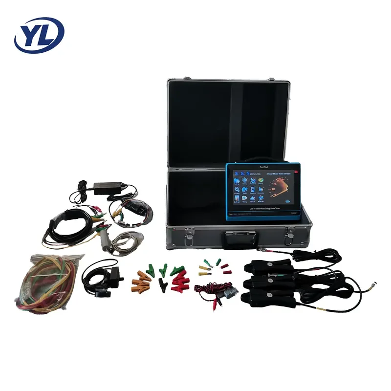 ZYL-PJ Professional Three Phase Energy Meter Tester with 10 Inch Touch Screen for Onsite Calibrator