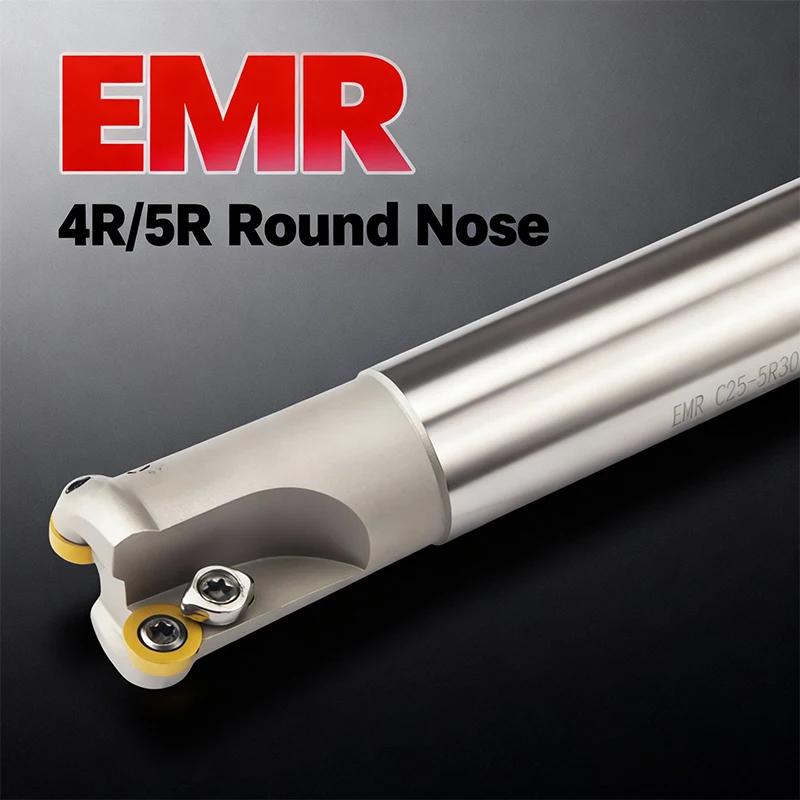 Emr C12-C32 4R/5R 130Mm-300Mm Mill Arbor Frees Carbide Inserts RPMT08/10 Snijden bewerking Ronde Neus Frees