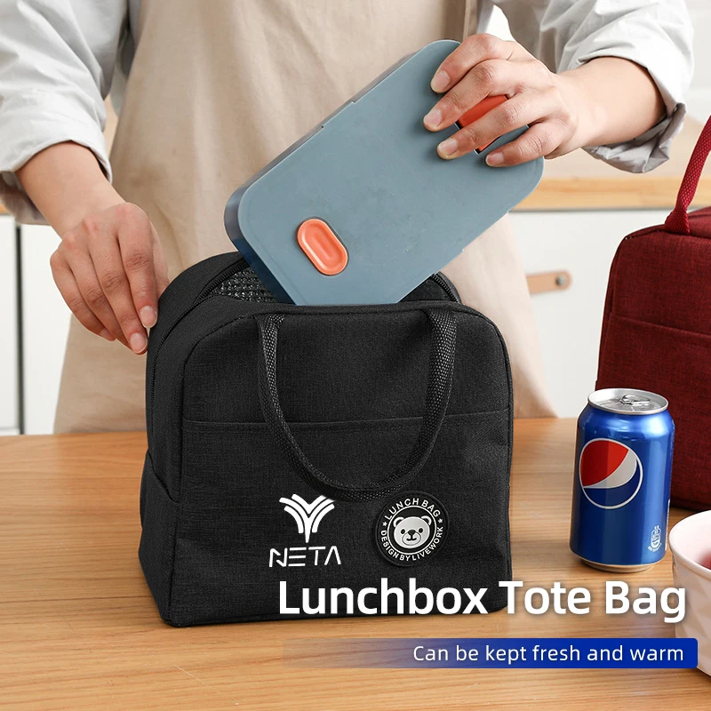 

Car Bento Storage Bag Lunch Box Carrying Bag Food Insulation Bag For NETA Luxgen Ora Exeed Iveco VGV