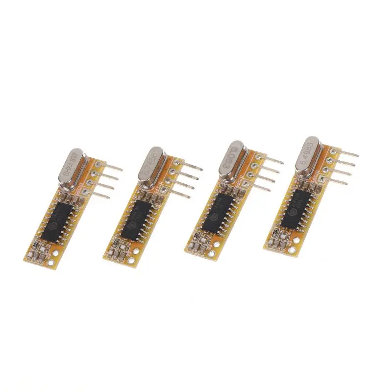 RXB12 315 390 418 433MHz Superheterodyne Wireless Receiver Module High Sensitivity Stable Performance For DIY Electronic Project