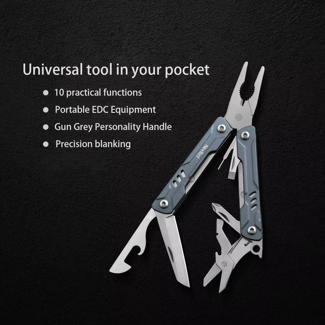 NexTool Mini Sailor Version 10 in 1 Multi Tool Pliers Screwdriver Mini Outdoor EDC Portable Equipment Blue