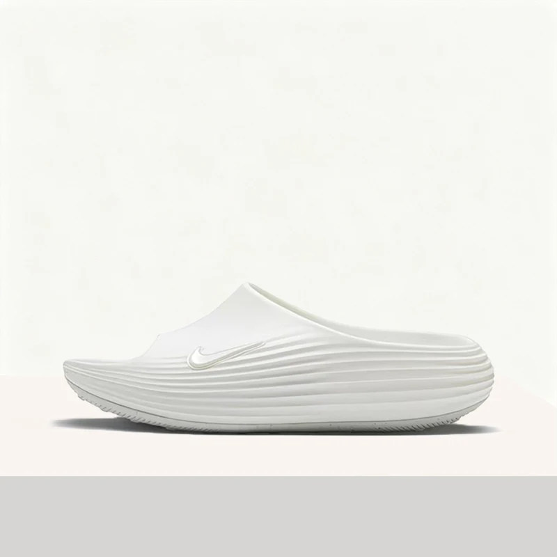 Nike ReactX Rejuven8 Women's Flip-Flops: Comfortable, Lightweight, Soft, Minimalist, Breathable, and Durable  White HV4484-100