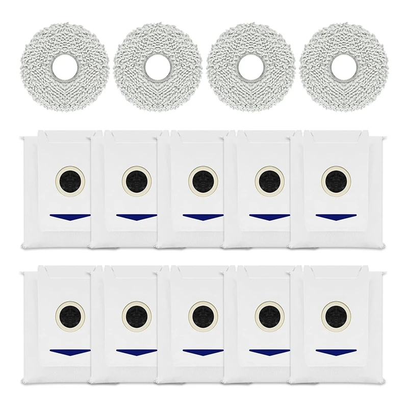 

Wipes And Dust Bag For Ecovacs Deebot DEEBOT T30 Omni / T30 PRO Omni Robot Vacuum Cleaner Replacement Parts