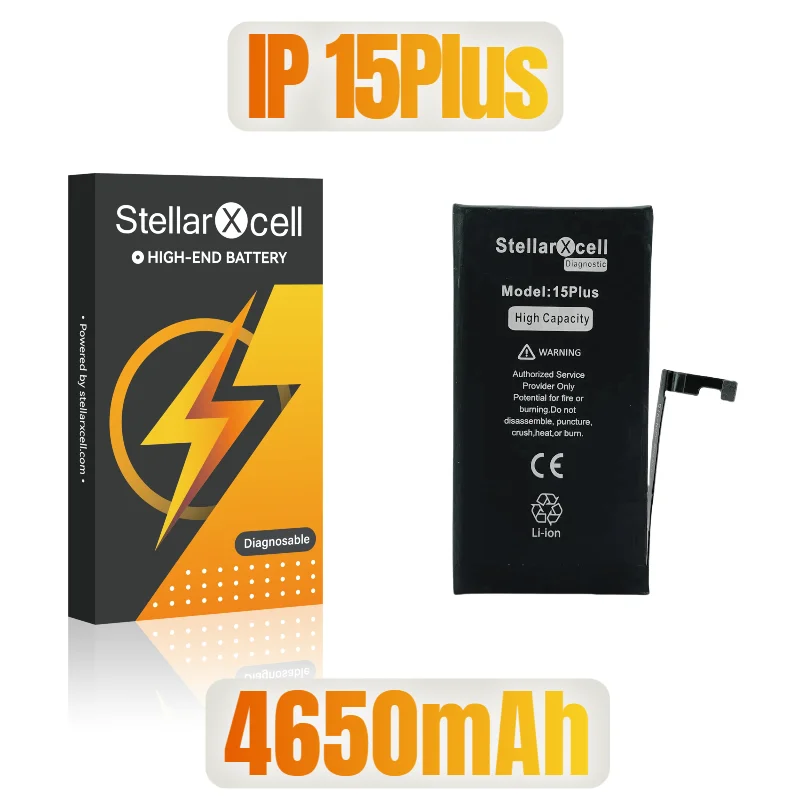 StellarXcell Diagnostische Batterij tonen echt deel geen pop up bericht voor iphone 12mini 13Pro 14Plus 15Promax batterij vervanging