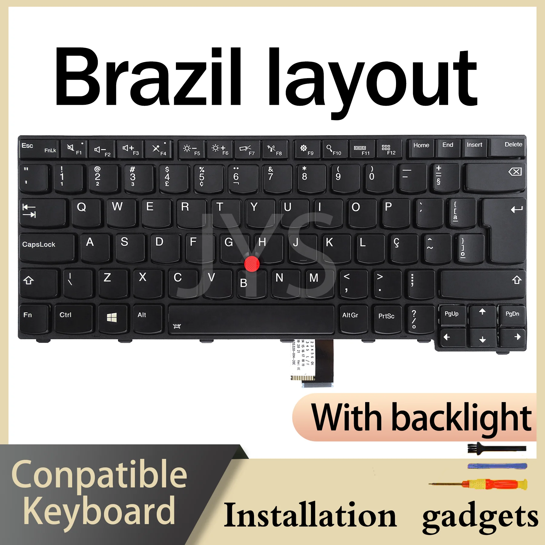 Brazil Dansk Spanish French Hungarian US UK for Lenovo ThinkPad T440/T440s/T440P/T450/T460/L440/L450/L460/L470 Backlit Keyboard