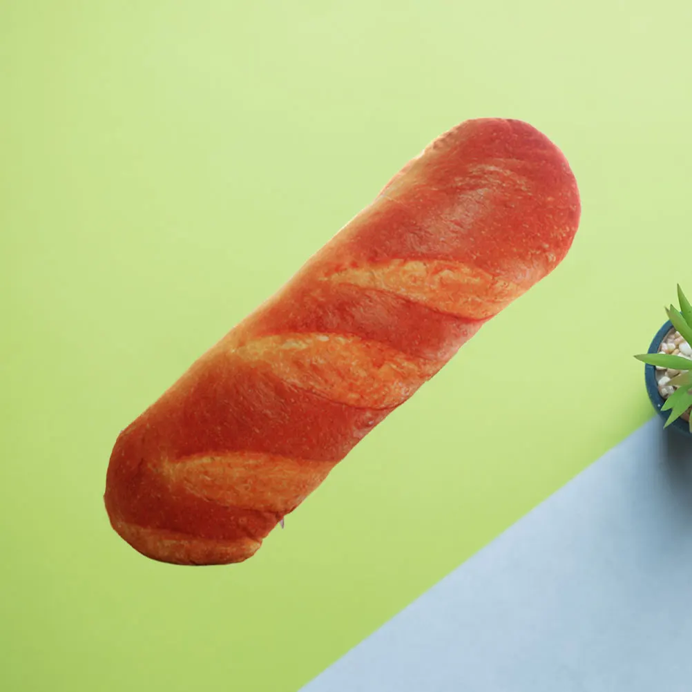 模擬食品枕 55 センチメートルパンクッションフレンチスロー枕ソフト PP 綿充填洗える寝室ソファ装飾