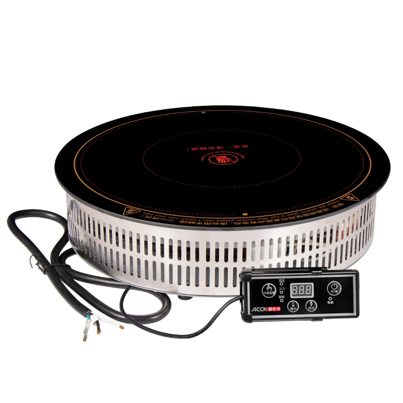 5000W POWER electric ceramic stove, Far infrared heating with wired control, can be inserted to the desk 340MM HOTPLATE COOKER