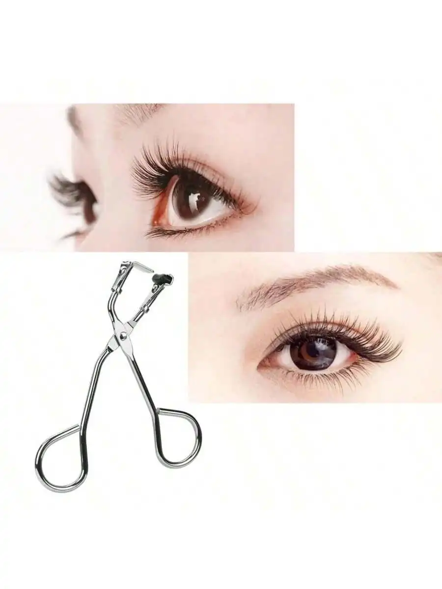 Portable Eyelash Curler, Precision Partial Lash Curler for Women, Compact Makeup Tool for Curling & Lifting Eyelashes