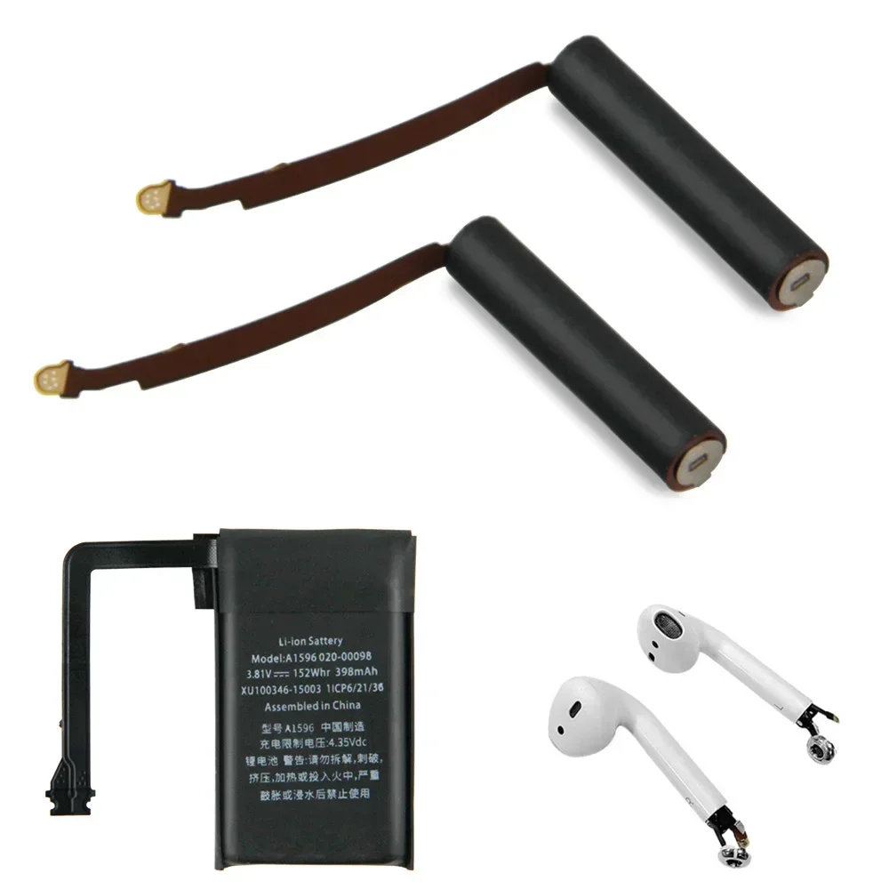 

Сменный аккумулятор для AirPods Pro 3 поколения AirPods 3, 4 поколения 1, 2, поколения, аккумулятор Accu, зарядное устройство, запасной аккумулятор