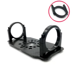 8PCS CNC Aluminum Pipe Clamp D12mm 16mm 20mm 22mm 25mm 30mm Carbon Tube Clip Connector Motor Seat for RC UAV Drone Muilticopter
