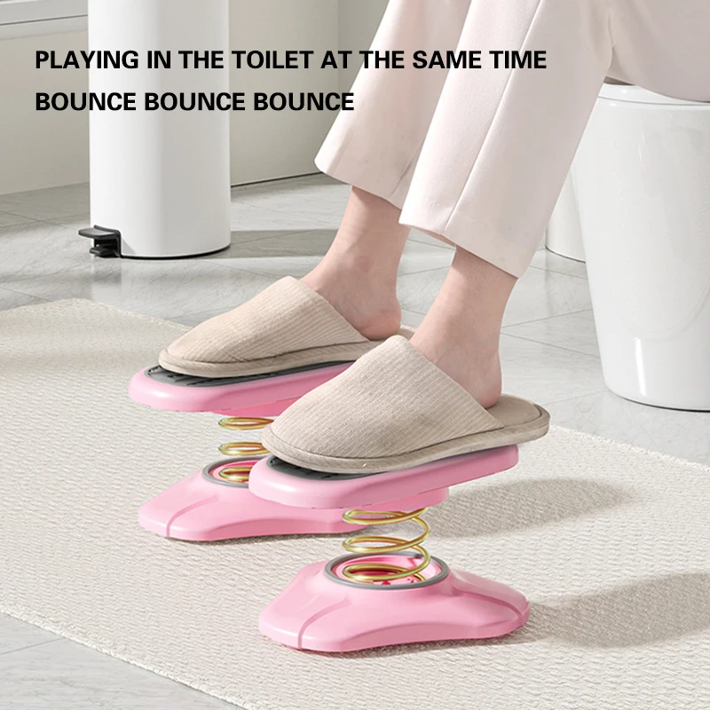 Step To Exercise Toilet Seat Stirrup With Spring Static Pedals Exercise Comforts Prevents Foot Numbness Sport Equipment Fitness