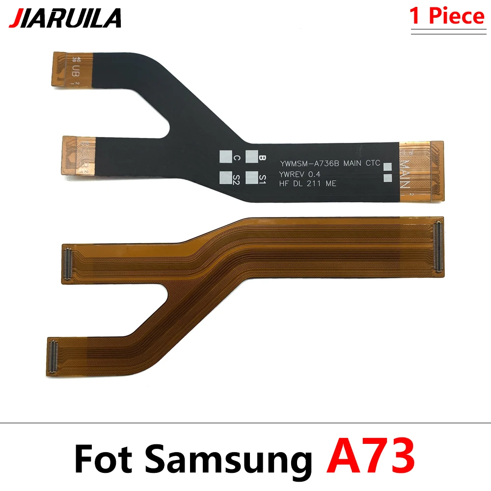 Puerto de carga USB para Samsung A73, 5G, A736, A736B, placa base, Cable flexible principal, piezas de reparación