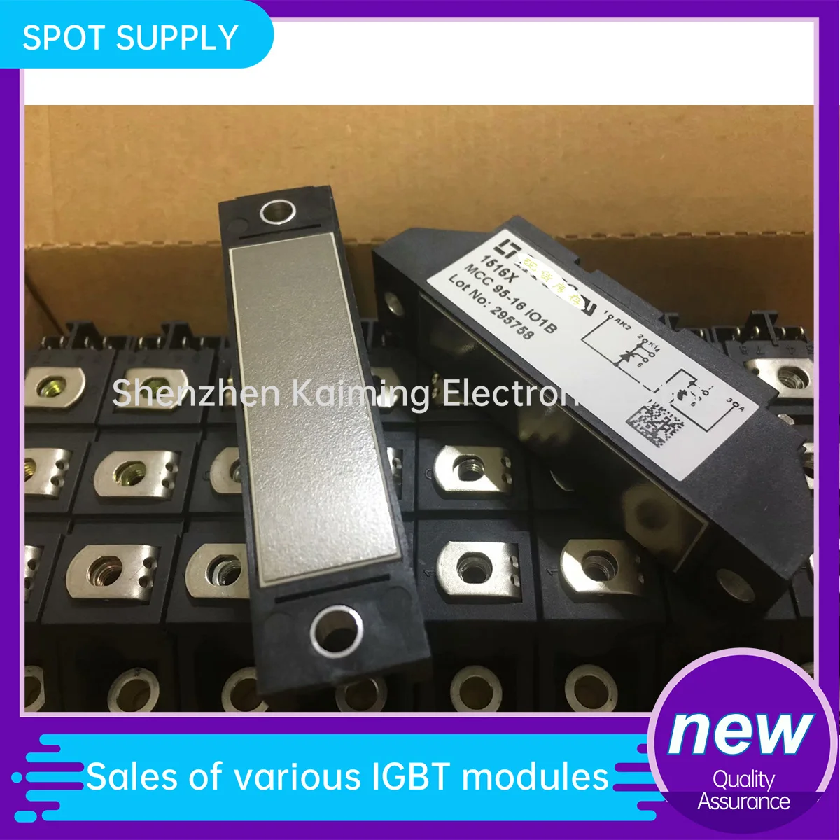 NEW IGBT Module MCC95-16I01B MCC26-16IO1B MCC56-18IO8 MCD95-161O1B MCC72-16I01 MDD26-12N1 MCC44-08io8B MCD26-16I08B MCC56-14Io1B