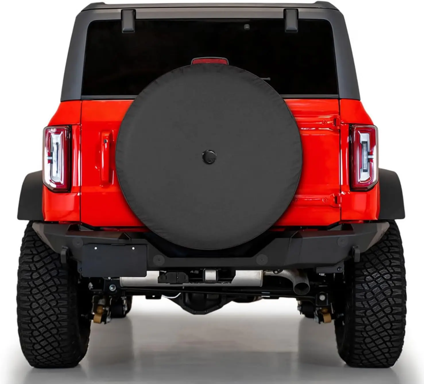 Cubiertas de neumáticos de repuesto de 35 pulgadas con orificio para cámara de respaldo para Ford Bronco Badlands Wildtrak, accesorios protectores de neumáticos de ruedas