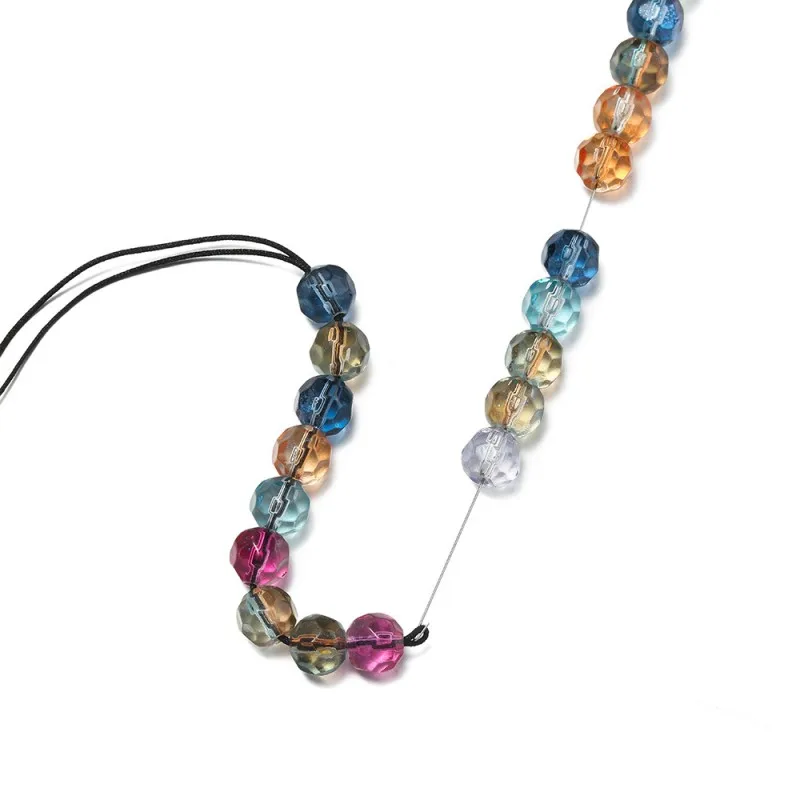 مجموعة إبر الديكور مكونة من قطعتين - فتحة جانبية سهلة الخيوط، 17 سم/6.69 بوصة، مع أنبوب تخزين للحرف اليدوية وصنع الخرز بنفسك #6