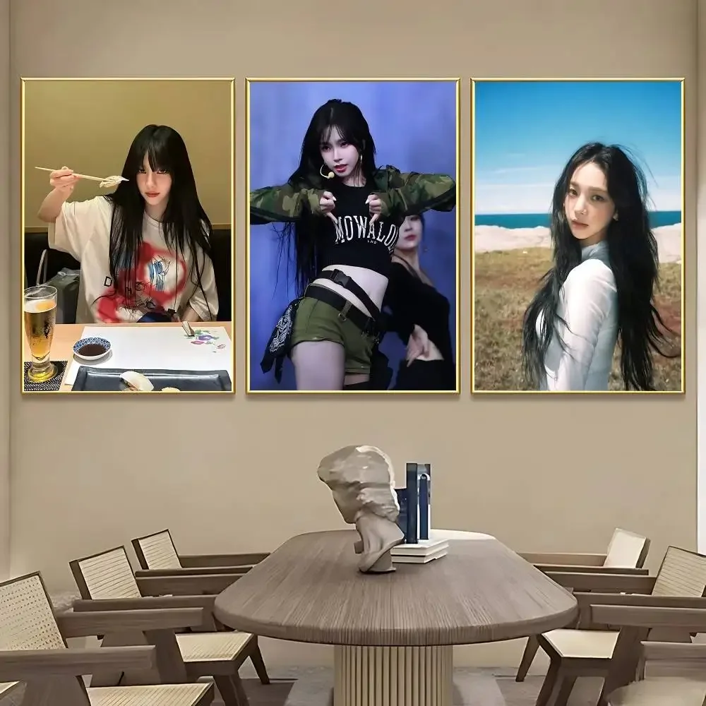 لطيف أنثى المعبود K-KarinaS Kawii المشارك لا مؤطرة المشارك كرافت نادي بار ورقة Vintage ملصق جدار الفن اللوحة غرفة نوم دراسة #6