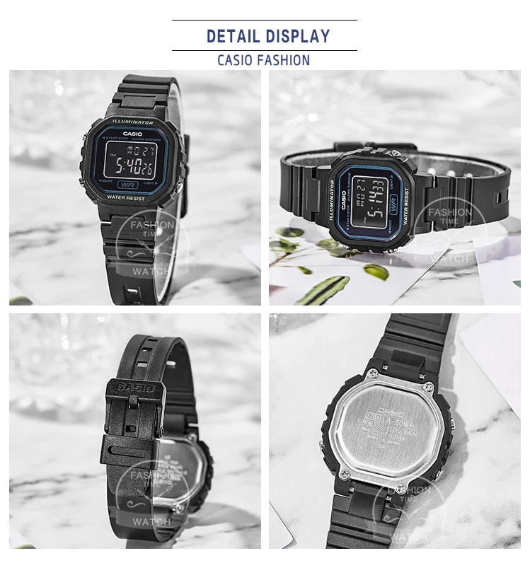 Casio Watch for Men Top Luxur Set Military LED Sport Quartz Men Watch Relogio LA-20WH-1A