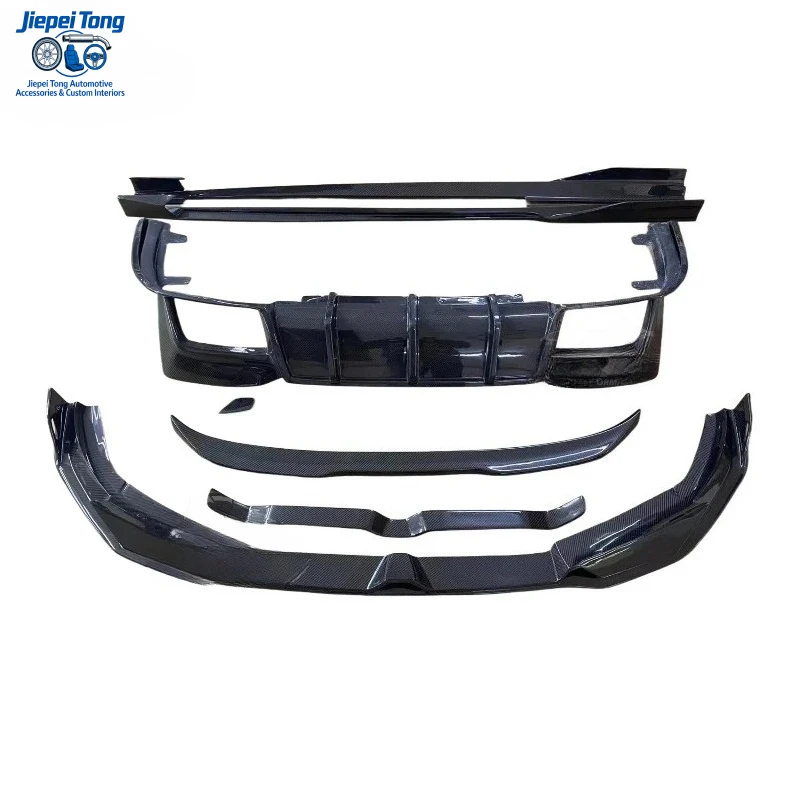

F90 M5 Pre Lci High Quality Carbon Fiber Body Kit AE Style Front Lip Rear Bumper Diffuser for BMW F90 M5