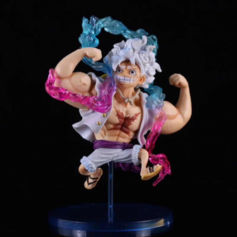 Anime Rufy Figura 10 cm Mini Cieco Scatola Rufy Gear 5 Sun God Nika Action Figures Modello in PVC Collezione di Bambole Giocattolo Regalo Del Capretto