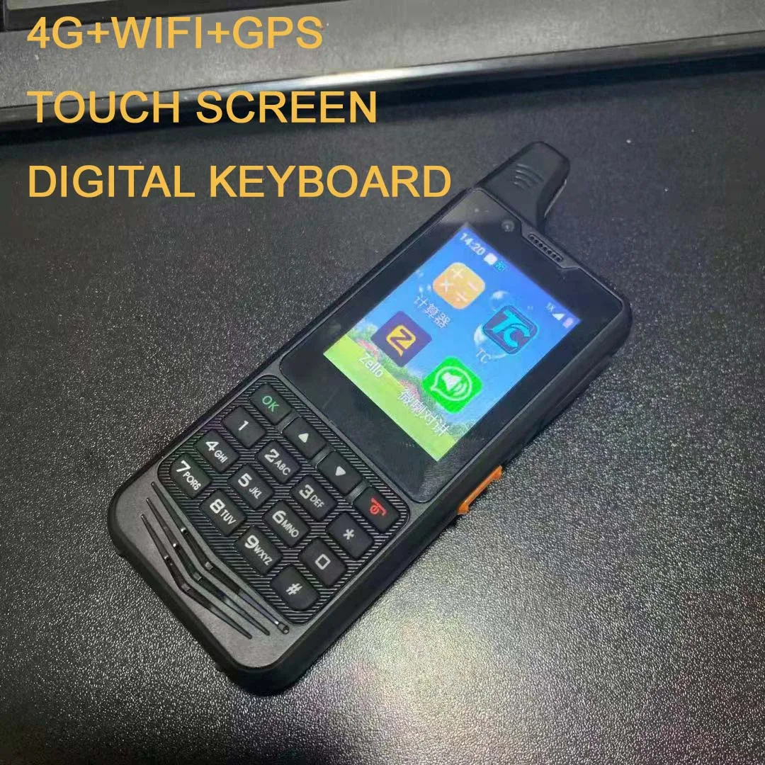 

Dual Sim Card Android6.0 System Zello Radio Connect Telephone 2G/3G/4G Digital Key Board Walkie Talkie