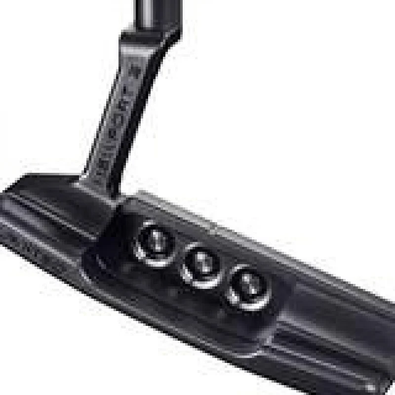 Golf club Scotty Jet Set newport2 black limited edition putter with wrench and weight exchange.