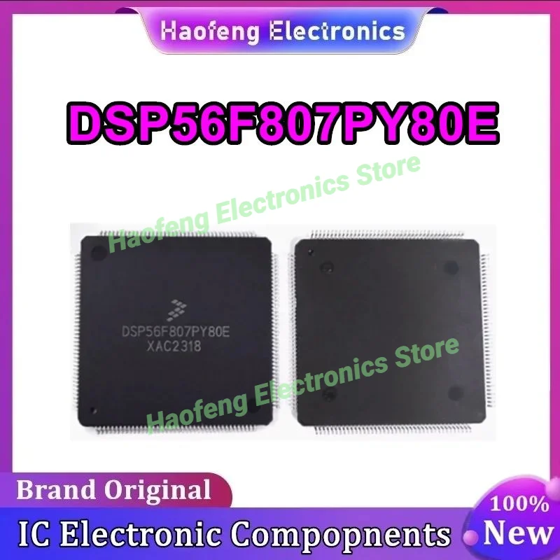 

DSP56F807PY80 DSP56F807PY80E QFP160 IC чипсет Новый на складе