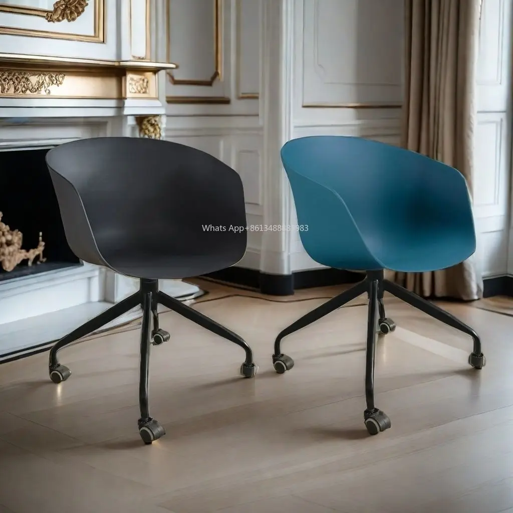 

Hot Household, Computer Chair, Nordic, Office, Desk, With Armrests, Rotatable, Minimalist, Beauty, Backrest, Student