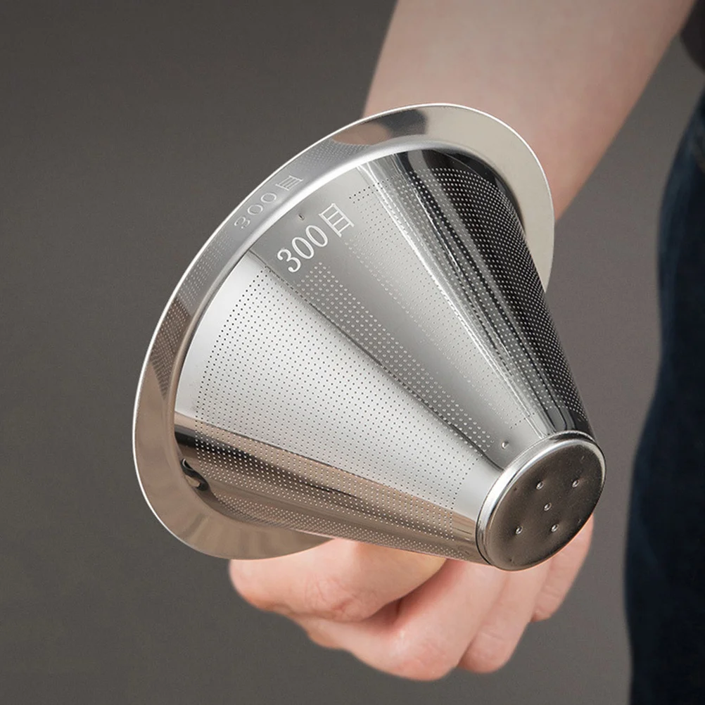 

1 шт. сетчатый фильтр для кофе из нержавеющей стали, многоразовый тонкий для приготовления кофе эспрессо, капельница, портативная машина, домашний кухонный барный инструмент