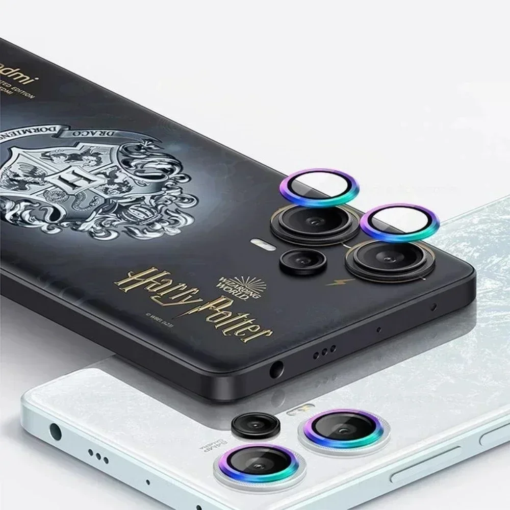 Xiaomi Poco f5用アルミニウム合金カメラリング,携帯電話保護レンズ,ガラススクリーンプロテクター,背景カバー
